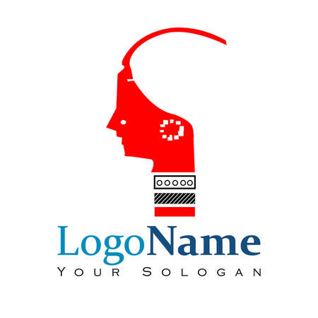 Pictorial Mark logo template for Organizationのイラスト素材