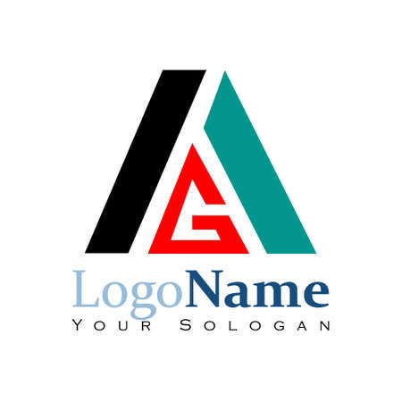 Pictorial Mark logo template for Organizationのイラスト素材