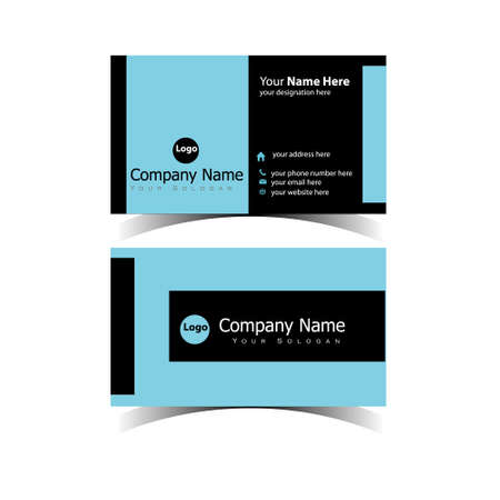 Classic Business Card Design Templateのイラスト素材