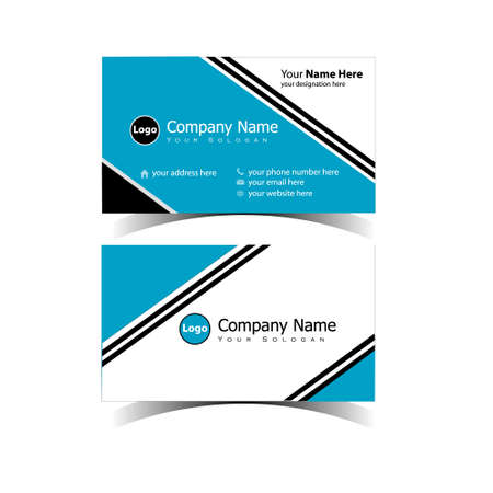 Classic Business Card Design Templateのイラスト素材