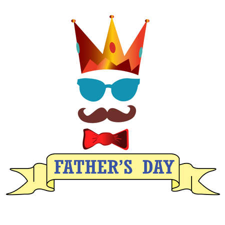 Father's day transparent backgroundのイラスト素材