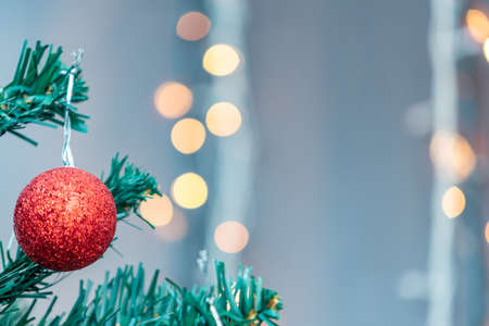 Christmas with rustic elements and dark wood