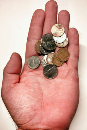 Pocket change could change your worldの素材