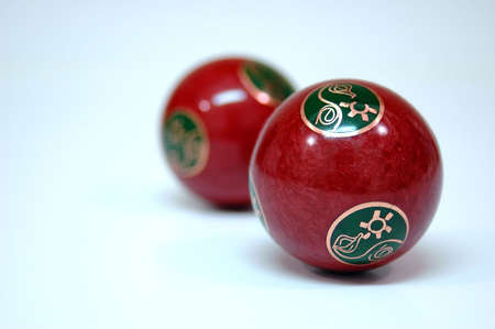 Chinese healing ballsの写真素材
