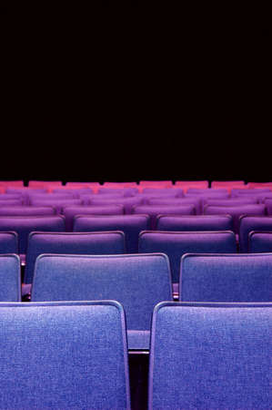 In the theater - theater seatsの写真素材