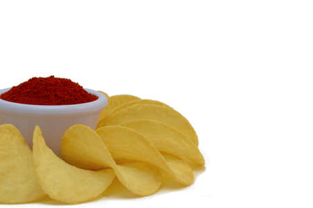 Potato chips - with red pepper