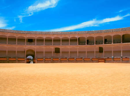 Bull Fighting Arena in Spainの写真素材