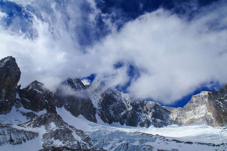Yulong Snow Mountainの写真素材