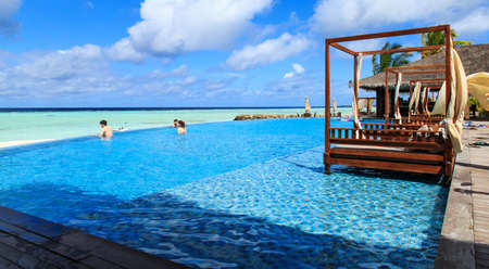 Seaside poolのeditorial素材