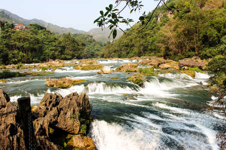 Rushing waterの写真素材