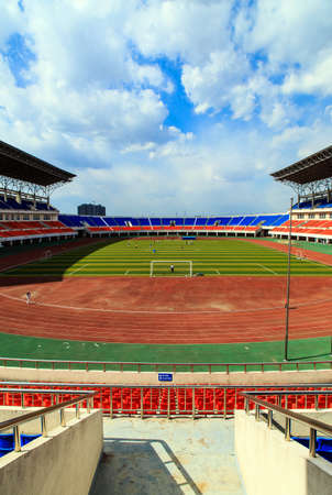 interior of a stadiumのeditorial素材