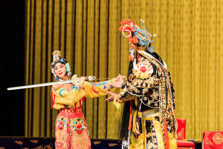 Beijing Opera Farewell My Concubineのeditorial素材