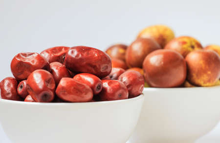 Date on white backgroundの写真素材