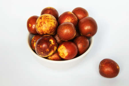 Date on white backgroundの写真素材