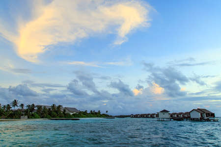Maldives sceneryのeditorial素材