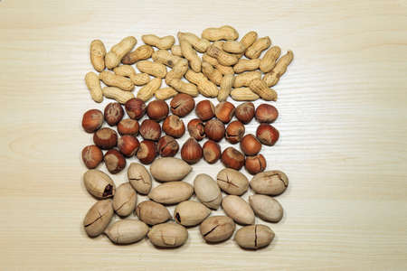 A variety of dried fruitの写真素材