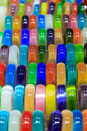 Colorful braceletの写真素材