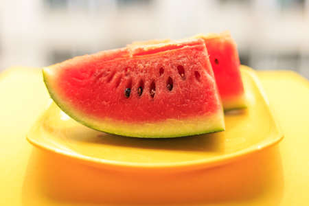 Ripe watermelonの写真素材