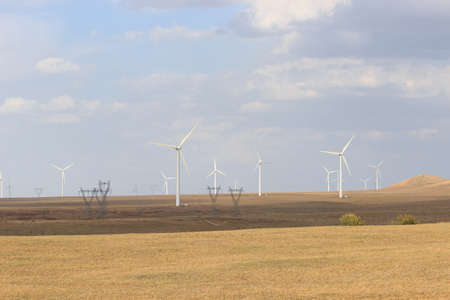 Windmill on the grassland