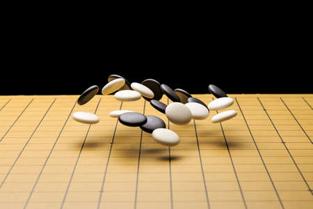 Weiqi - the traditional Asian strategic chess gameの写真素材