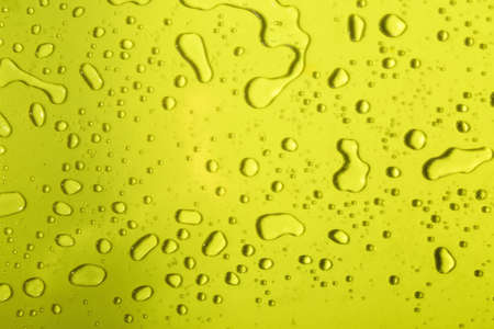 Yellow bubbleの写真素材