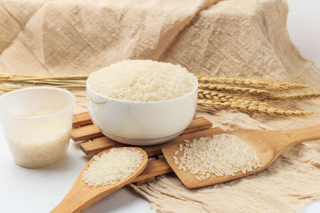 Harvested riceの写真素材