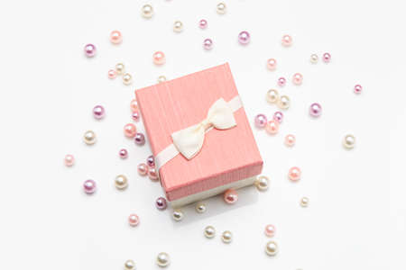 Exquisite gift boxes and pearls