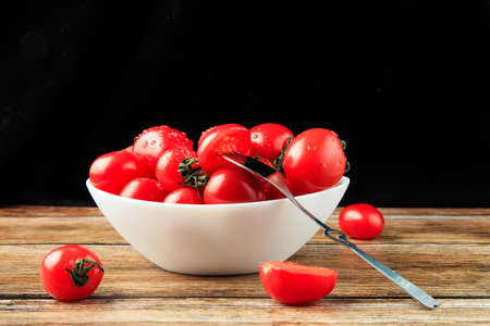 Fresh tomatoesの写真素材