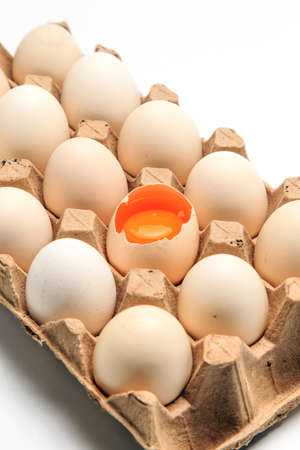 A pile of eggs