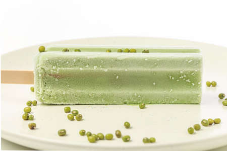 Mung bean ice creamの写真素材
