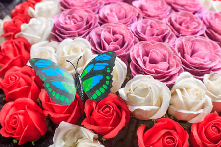 bouquet of rosesの写真素材