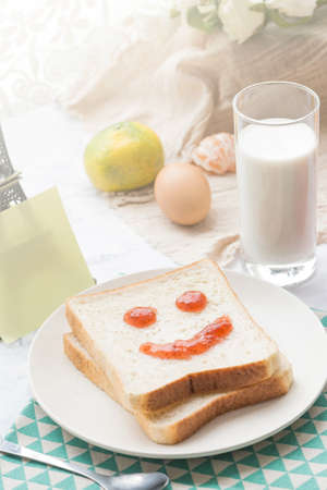 Delicious and hearty breakfast