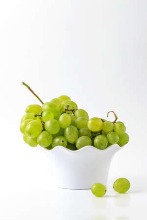 Fresh and delicious grapesの写真素材