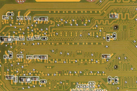 Circuit board in electronicsの写真素材