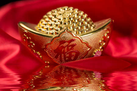 Gold ingotの写真素材