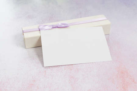 Beautiful gift on the table