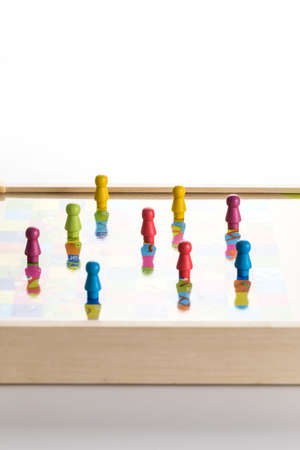 Children's puzzle board gameの写真素材