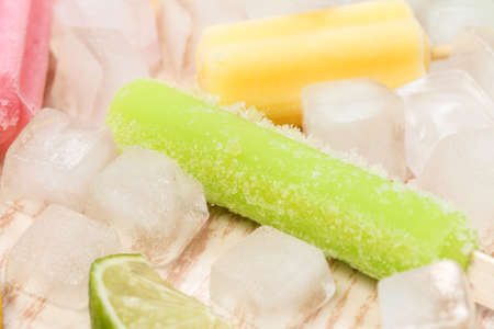 Refreshing thirst-quenching ice cream