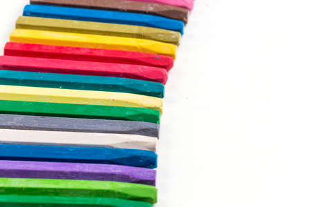 Crayons for children's paintingの写真素材