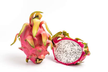 Fresh and delicious dragon fruitの写真素材