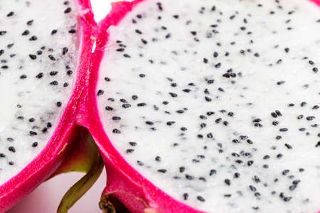 Fresh and delicious dragon fruitの写真素材