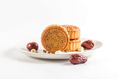 Chinese traditional cuisine - moon cake