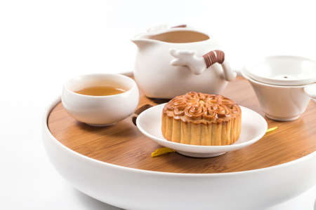 Chinese traditional cuisine - moon cake