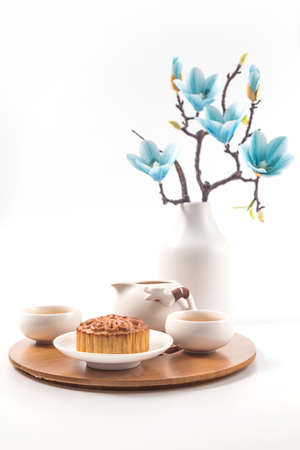 Chinese traditional cuisine - moon cake