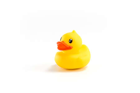 Cute toy duckの写真素材