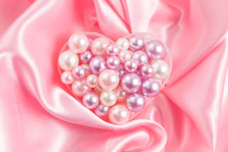 Colorful pearlsの写真素材