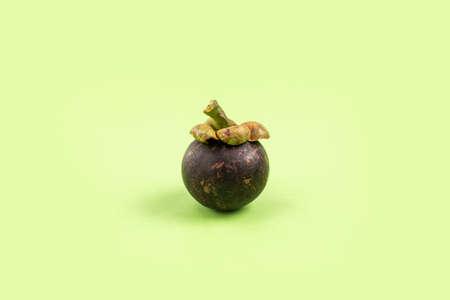 Fresh, delicious and nutritious mangosteenの写真素材