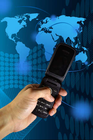 Connecting The Worldの写真素材