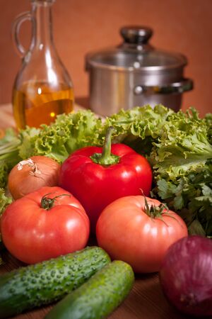 fresh vegetablesの写真素材