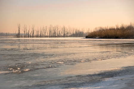 Classic winter landscape